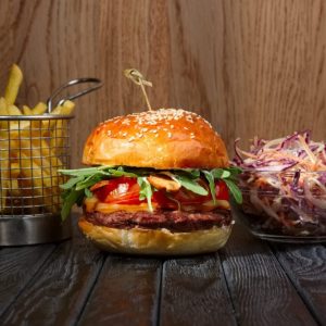 french seeded brioche bun