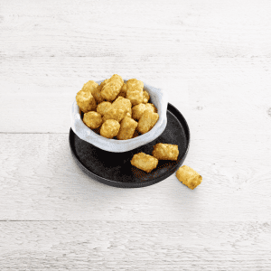 bowl of crrrockn crunchies tater tots